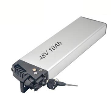 แบตเตอรี่ E Bike ที่พับได้ตามความต้องการ 36V 10.4Ah 11.6Ah พร้อมเซลล์ไอออนลิตยูม 18650