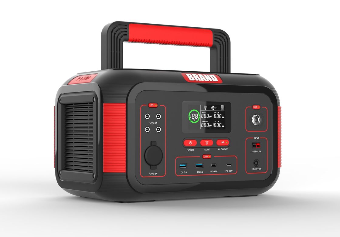 USB 1000W 22.2V 36.4ah เครื่องไฟฟ้าพลังงานแสงอาทิตย์แบบพกพาที่สามารถชาร์จได้ สําหรับบ้าน