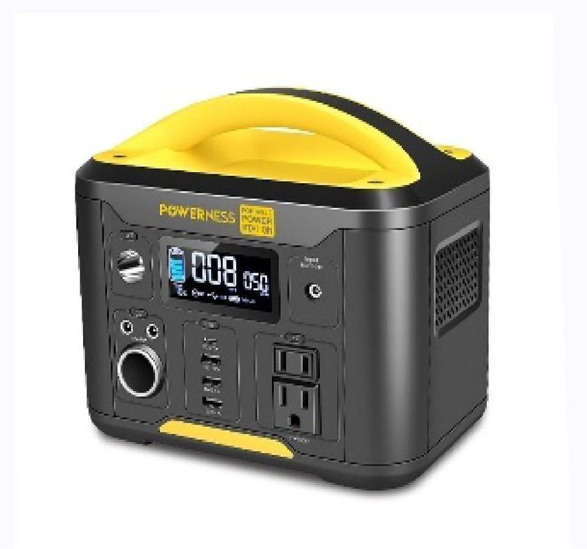 296wh 300W สถานที่พลังงานพกพา 20000mAh/14.8V พร้อมสายไฟ AC สําหรับบ้าน ค่าย RV