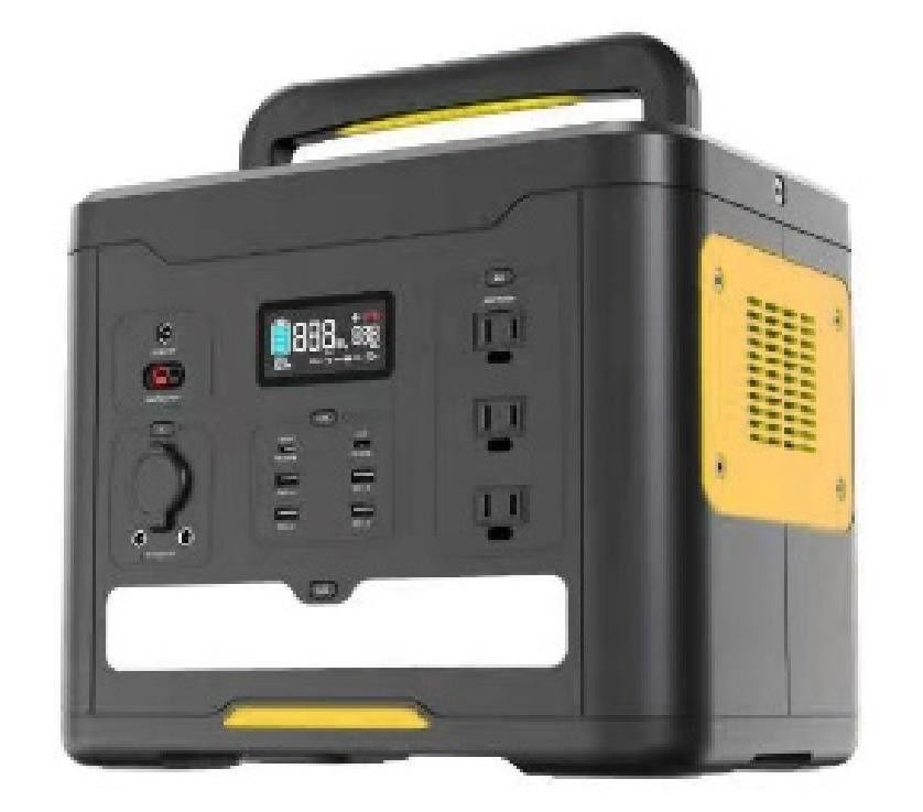 296wh 300W สถานที่พลังงานพกพา 20000mAh/14.8V พร้อมสายไฟ AC สําหรับบ้าน ค่าย RV
