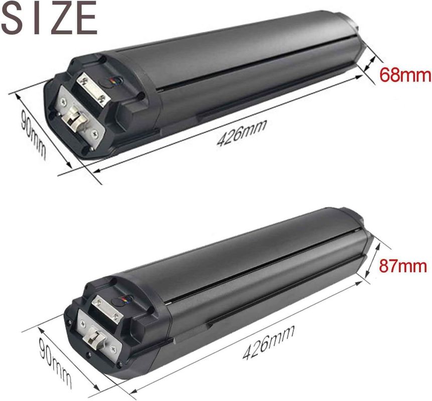 48V 8ah 10ah 12ah 15ah 18ah E Bike แบตเตอรี่ลิธีอุตสาหกรรมภายในกรอบ Ebike Downtube แบตเตอรี่