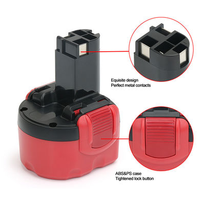 2000mAh แบตเตอรี่บอช 9.6 วอท แบตเตอรี่ที่สามารถชาร์จได้ Bat048 Bat100 Bat119