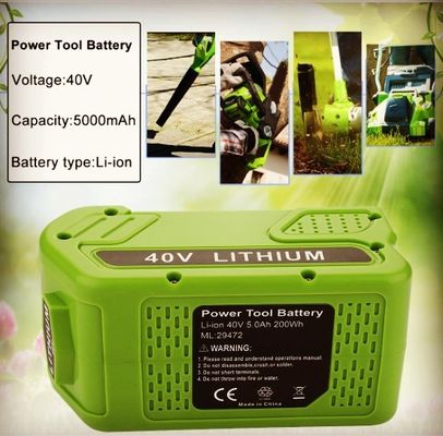 อุปกรณ์สวน งานเขียว แบตเตอรี่ลิเดียม 40 โวลต์ 20302 20672 24252