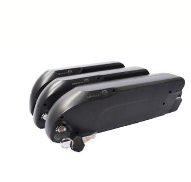แบตเตอรี่จักรยานไฟฟ้าแบบดาวนทูบ พร้อมเซลล์ Li Ion 18650 48V 36V