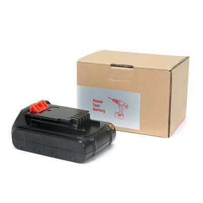 20V 4000mAh แบตเตอรี่เครื่องมือไฟฟ้า Black & Decker แบตเตอรี่เครื่องมือไฟฟ้า Li Ion แบตเตอรี่เปลี่ยน