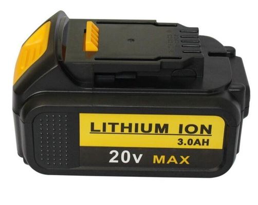 แบตเตอรี่เครื่องมือพลังงานพกพา Dcb180 Dewalt 20V 3000mAh สําหรับเครื่องเจาะไร้สาย