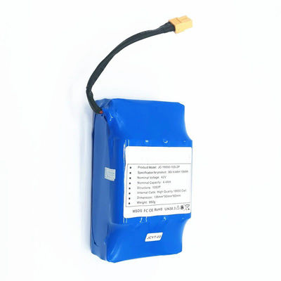 อายุการใช้งานยาว 18650 แบตเตอรี่ลิตยูม 36V 4.4Ah สําหรับแบตเตอรี่อุปกรณ์การแพทย์