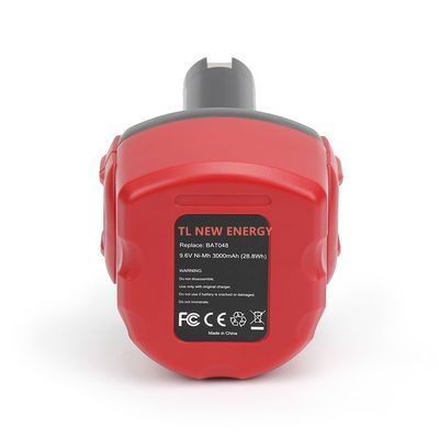 Ni-MH Bosch แบตเตอรี่เครื่องมือไฟฟ้า 7.2V 3300mAh 2 607 335 437, 2 607 335 587