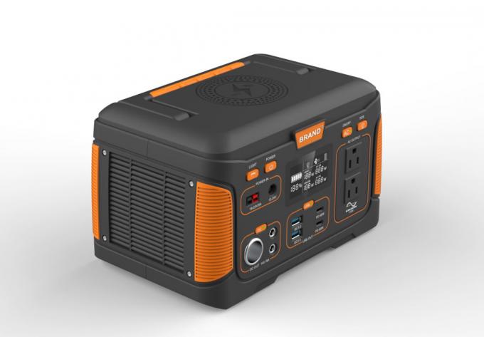 300W Solar Generator Portable Power Station 14.8V 18.2ah Solar Compatible Camping Emergency Home Portable Power Supply Emergency Energy Supply Outdoor Generator