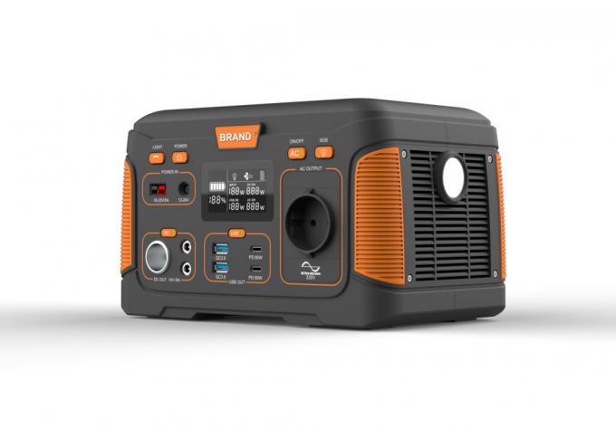 300W Solar Generator Portable Power Station 14.8V 18.2ah Solar Compatible Camping Emergency Home Portable Power Supply Emergency Energy Supply Outdoor Generator